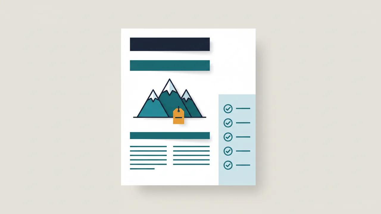 A document with heading styles, a described picture and a checker results panel
